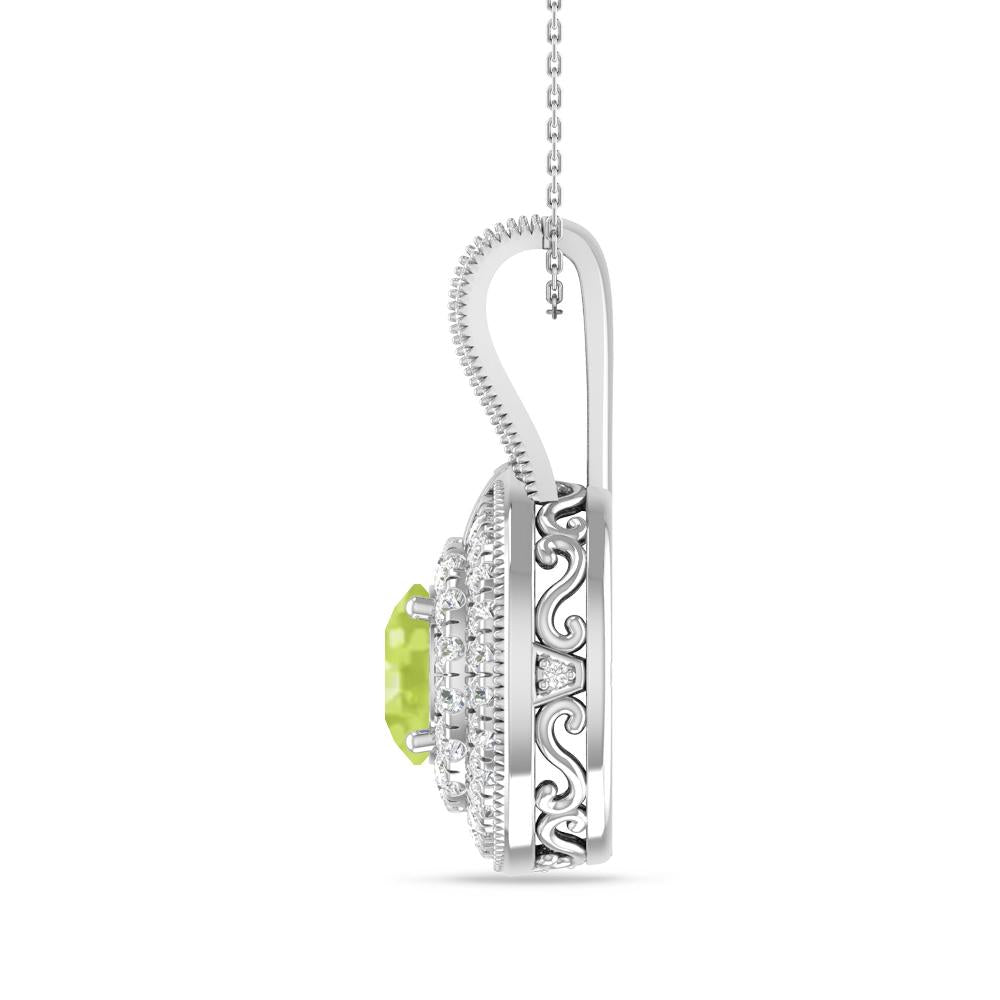White Gold - Peridot