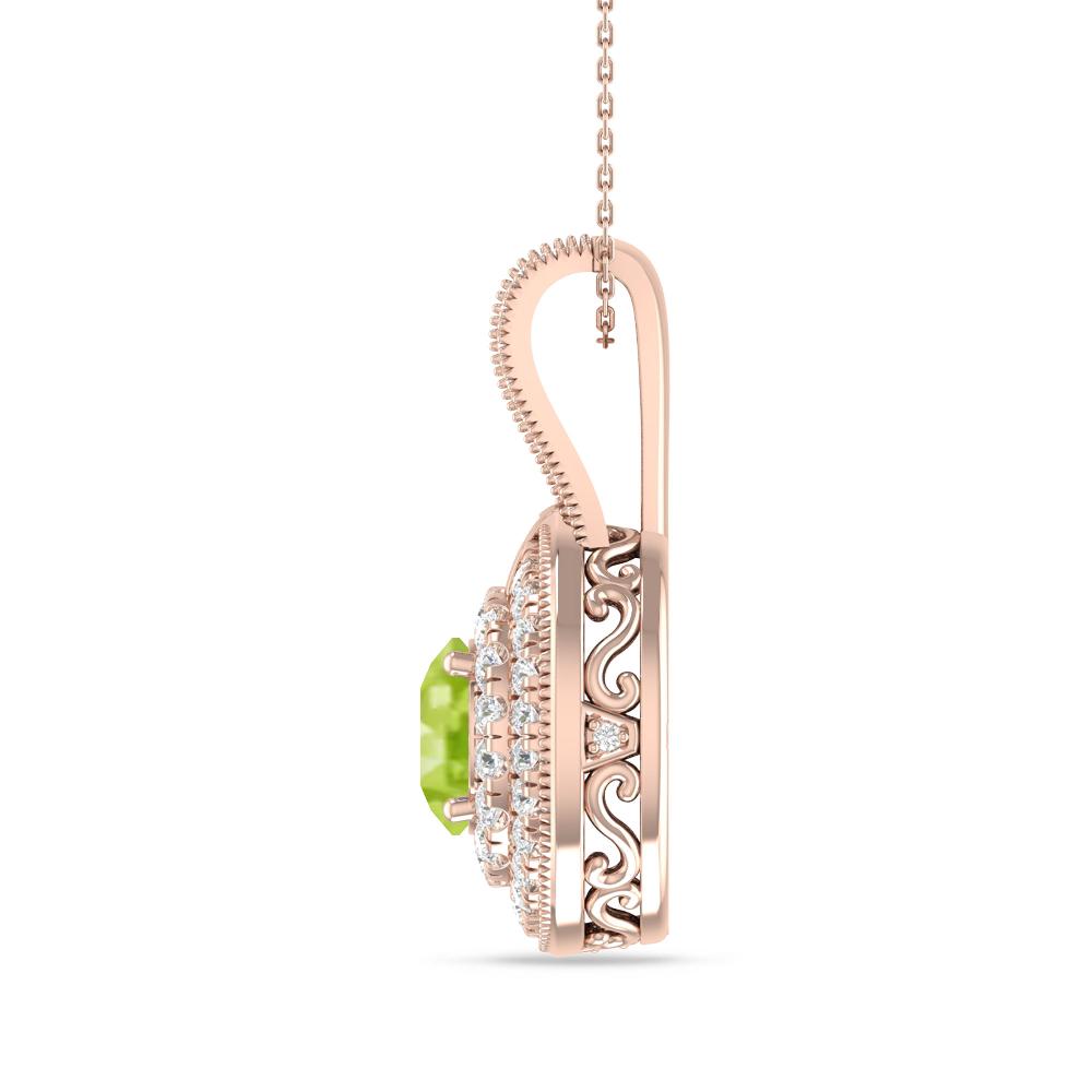 Rose Gold - Peridot