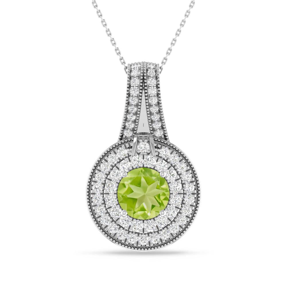 White Gold - Peridot