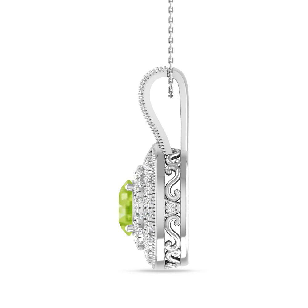 White Gold - Peridot