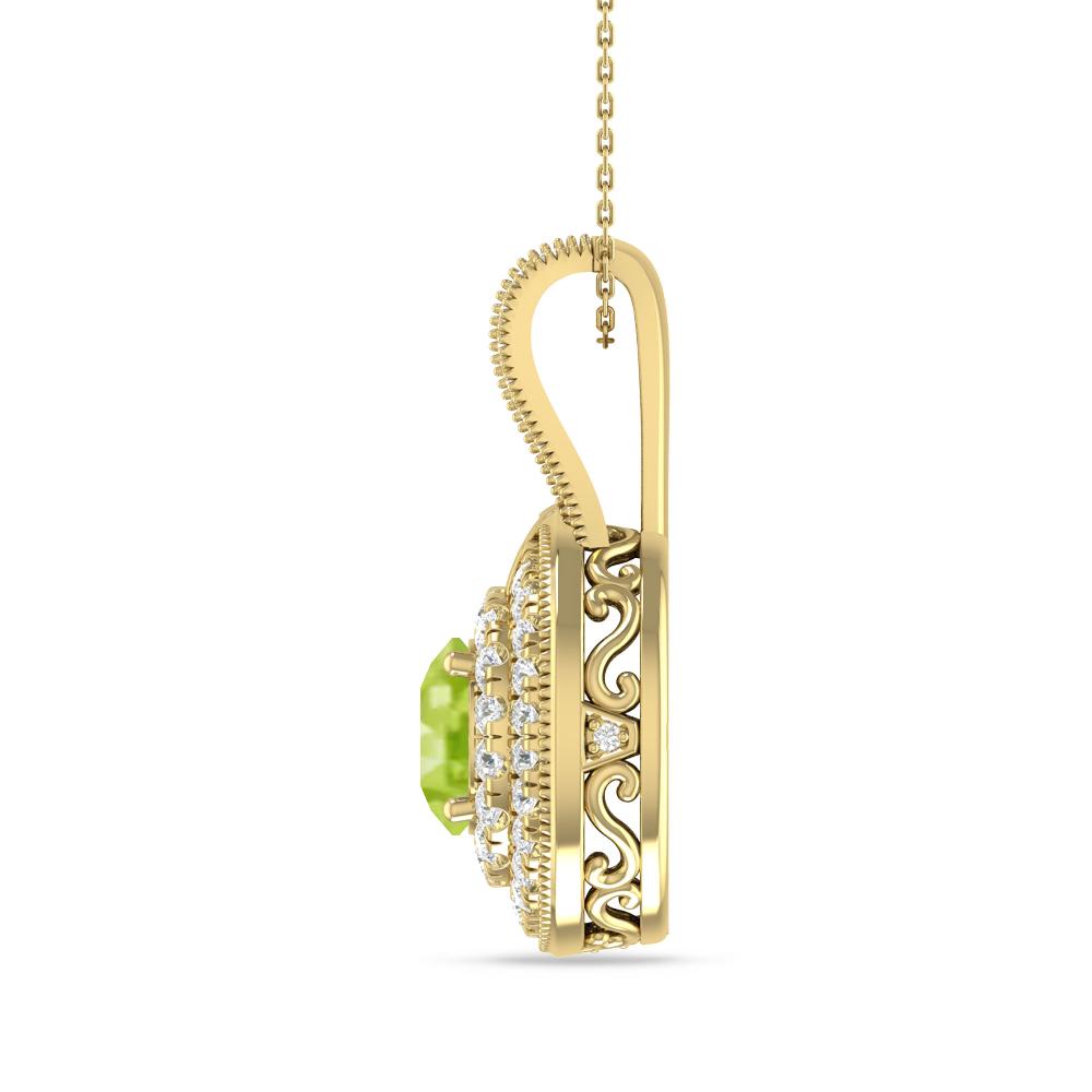 Yellow Gold - Peridot