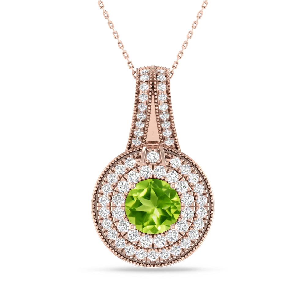Rose Gold - Peridot