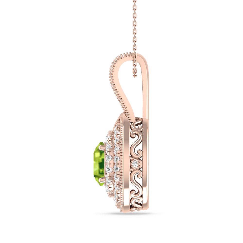 Rose Gold - Peridot