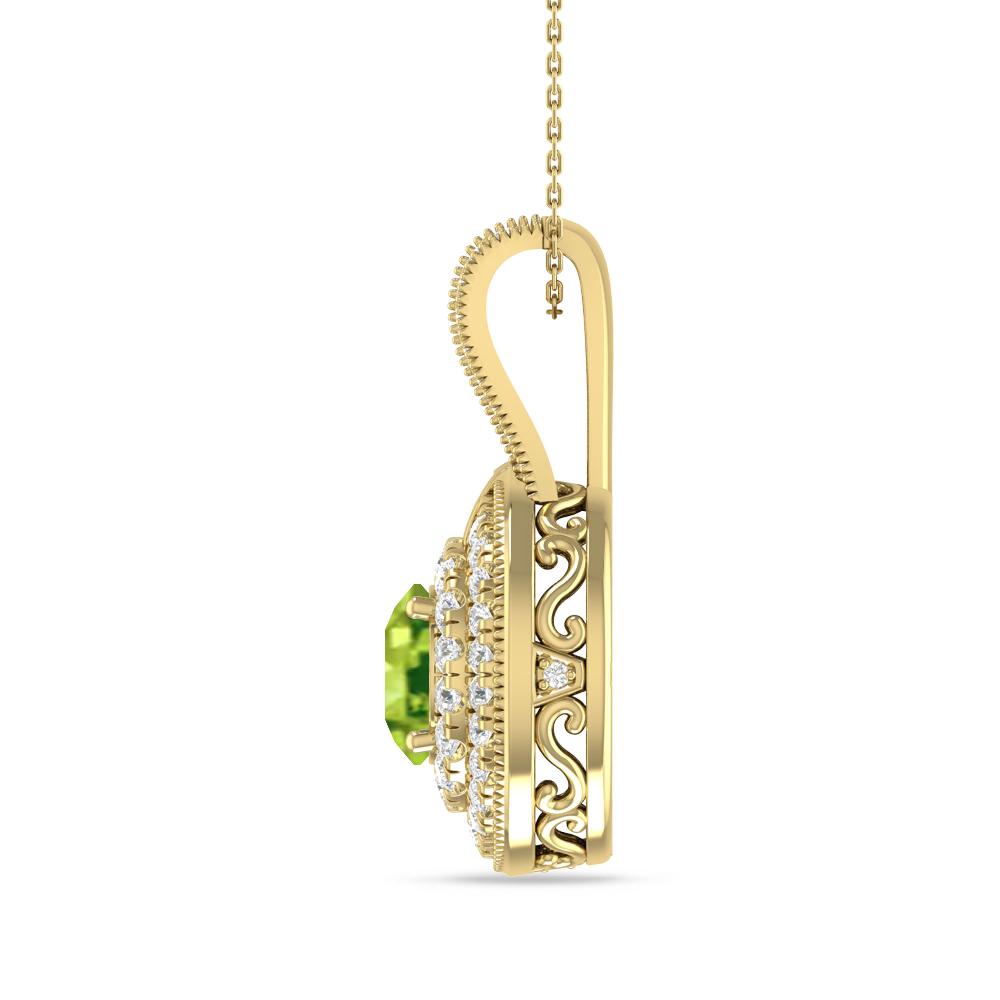 Yellow Gold - Peridot