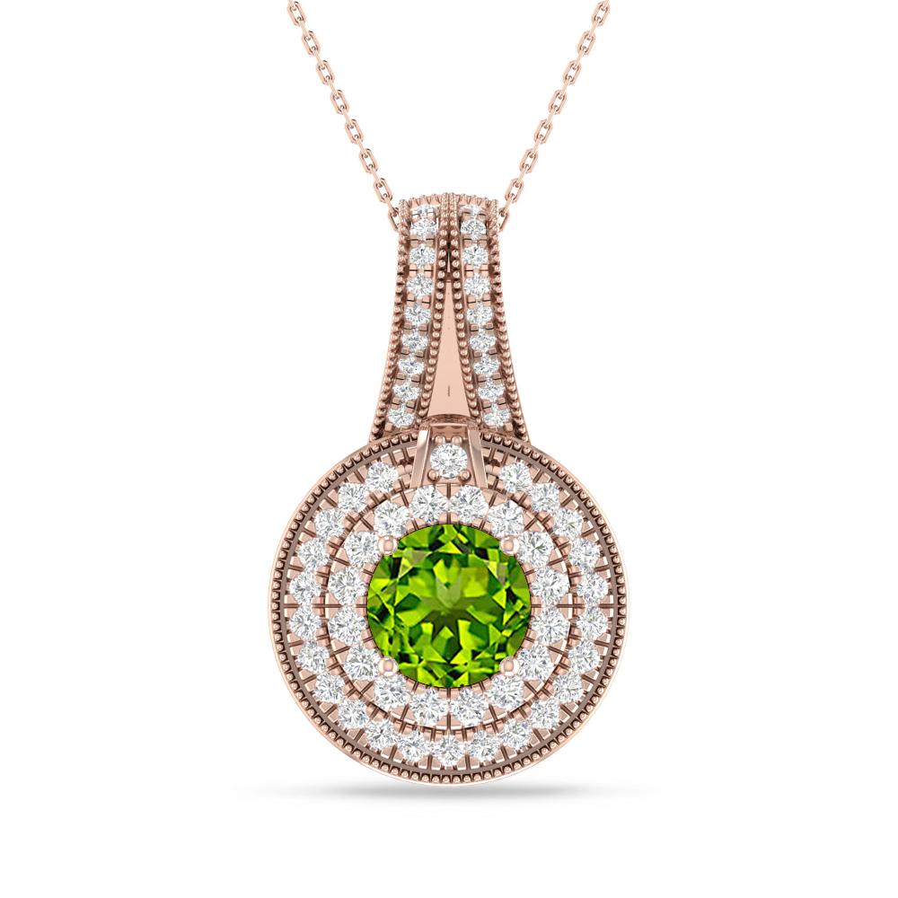 Rose Gold - Peridot