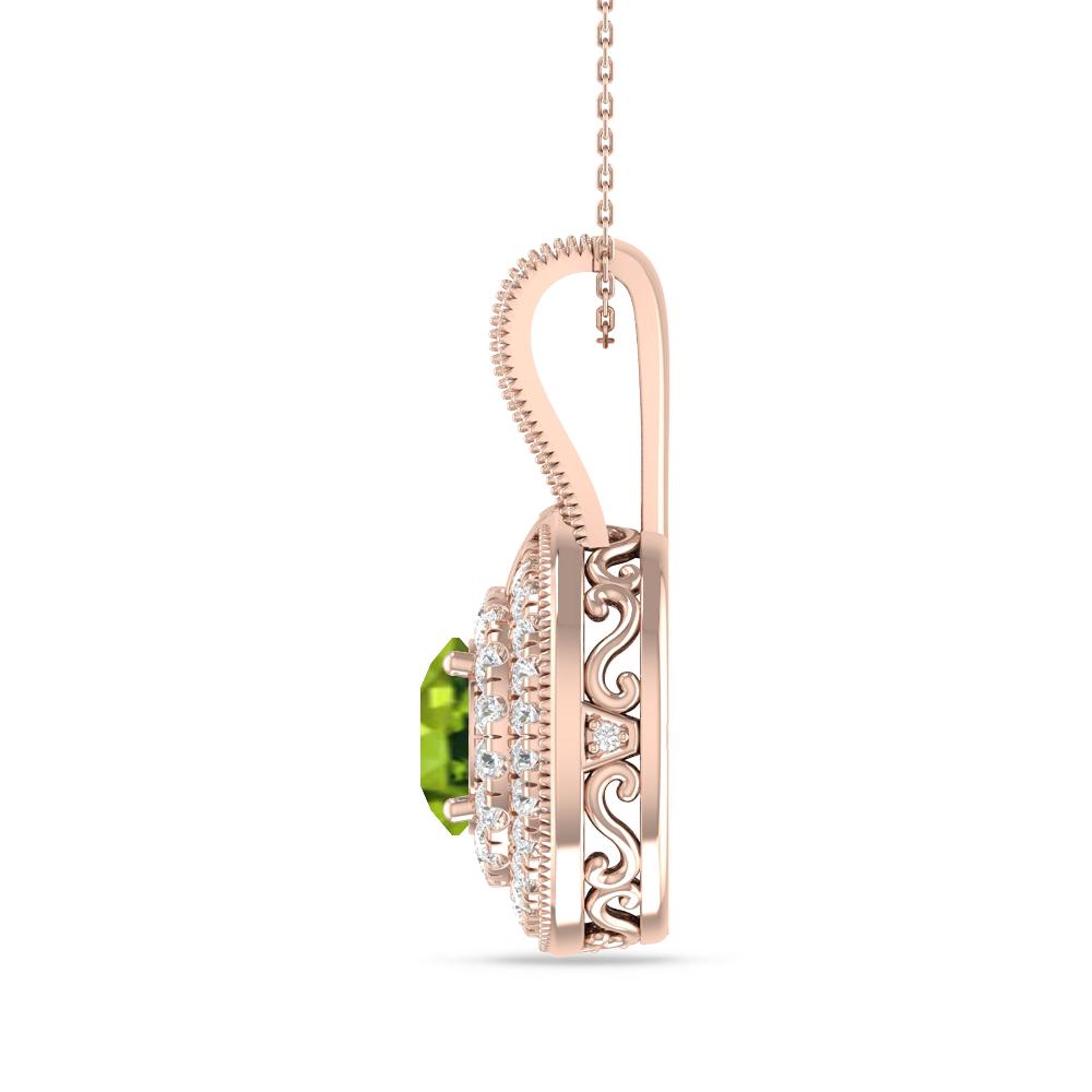 Rose Gold - Peridot