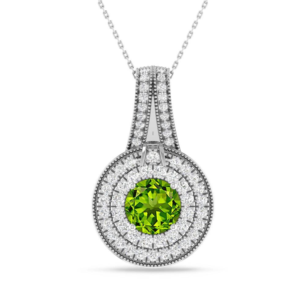 White Gold - Peridot