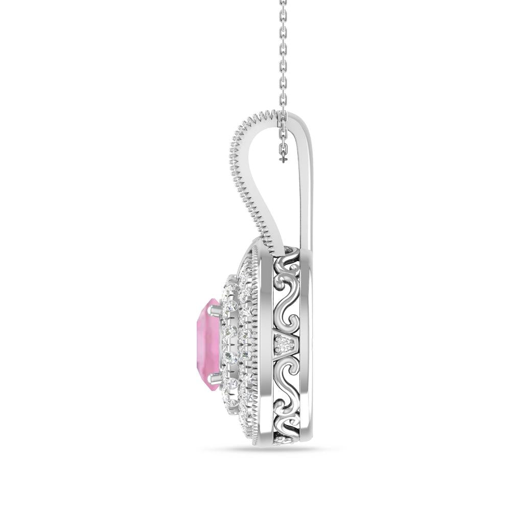 White Gold - Pink Tourmaline