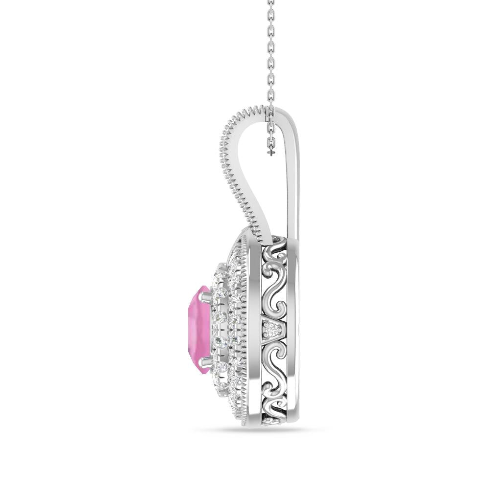 White Gold - Pink Tourmaline