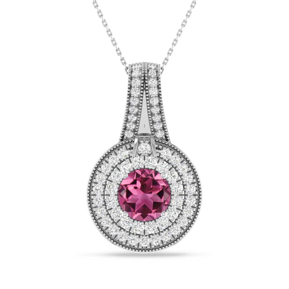 White Gold - Pink Tourmaline