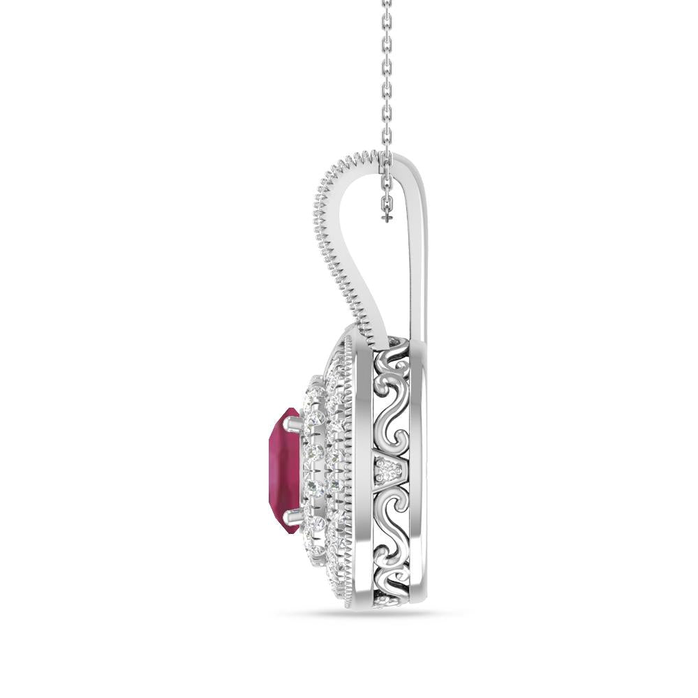 White Gold - Pink Tourmaline