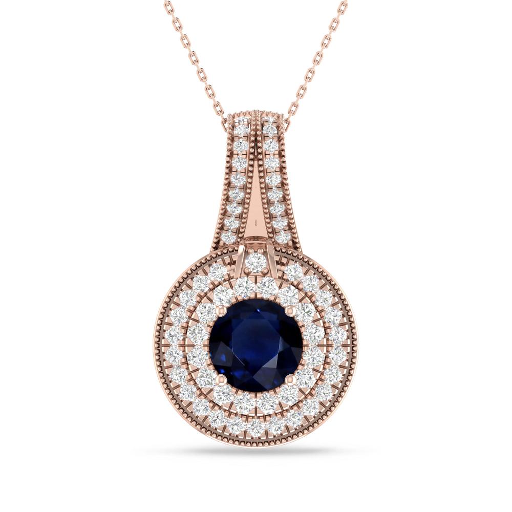 Rose Gold - Sapphire