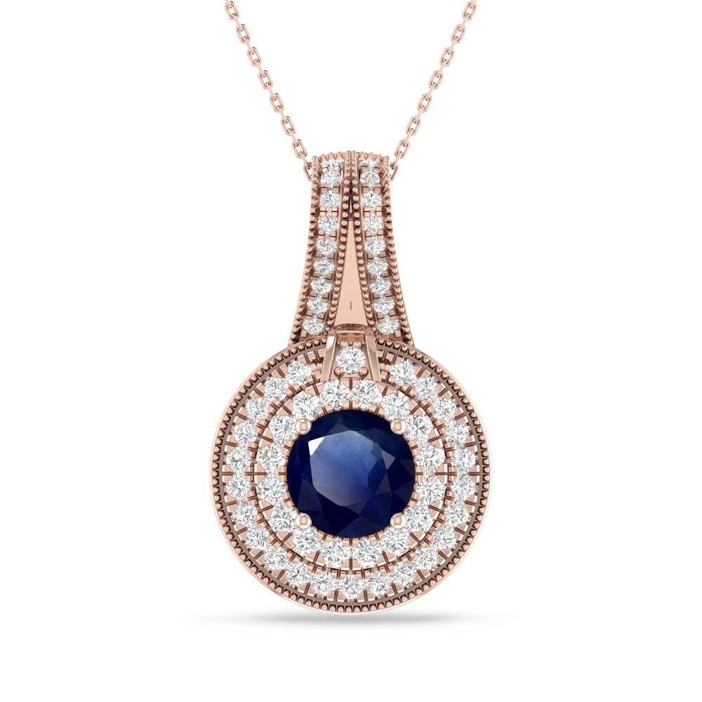 Rose Gold - Sapphire