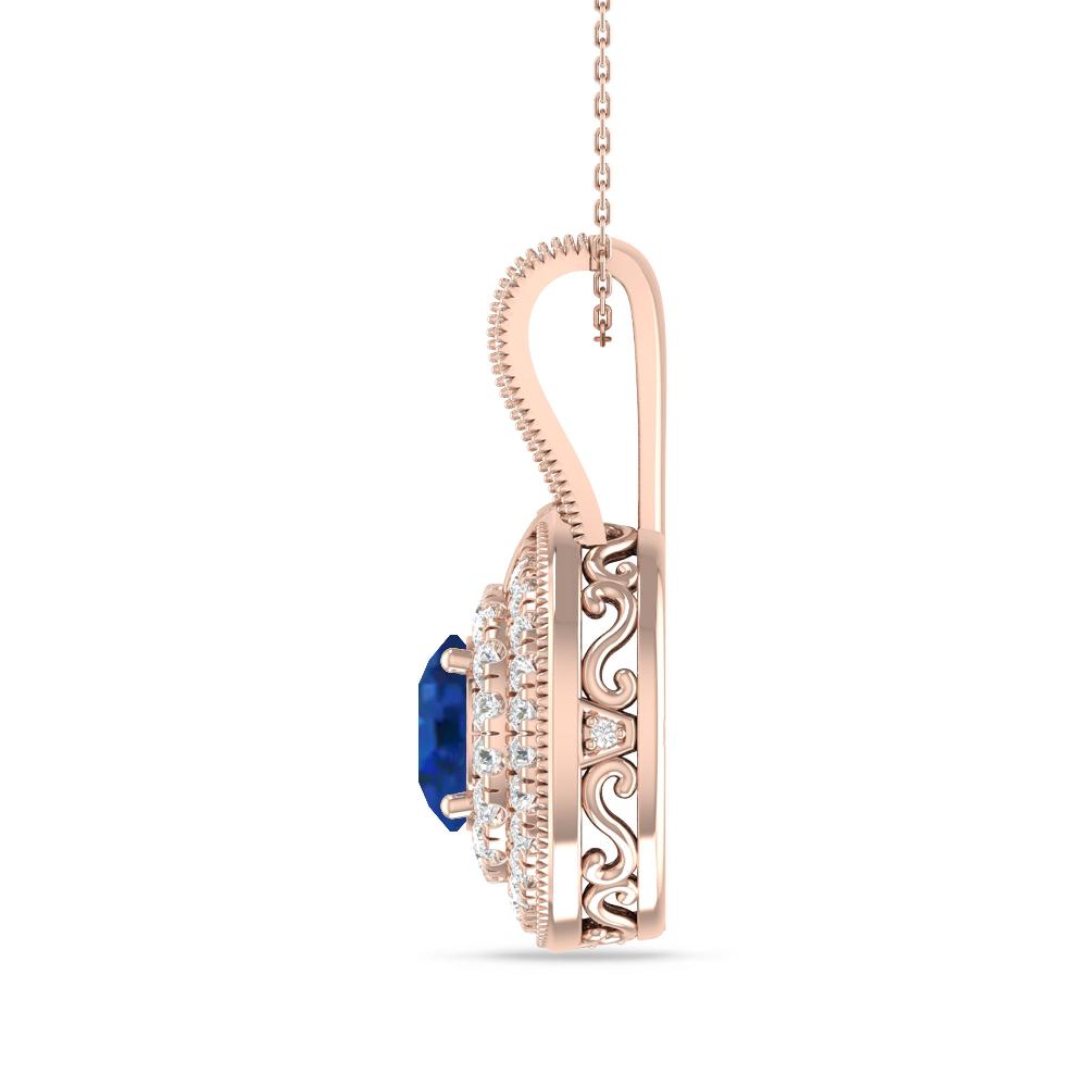 Rose Gold - Sapphire