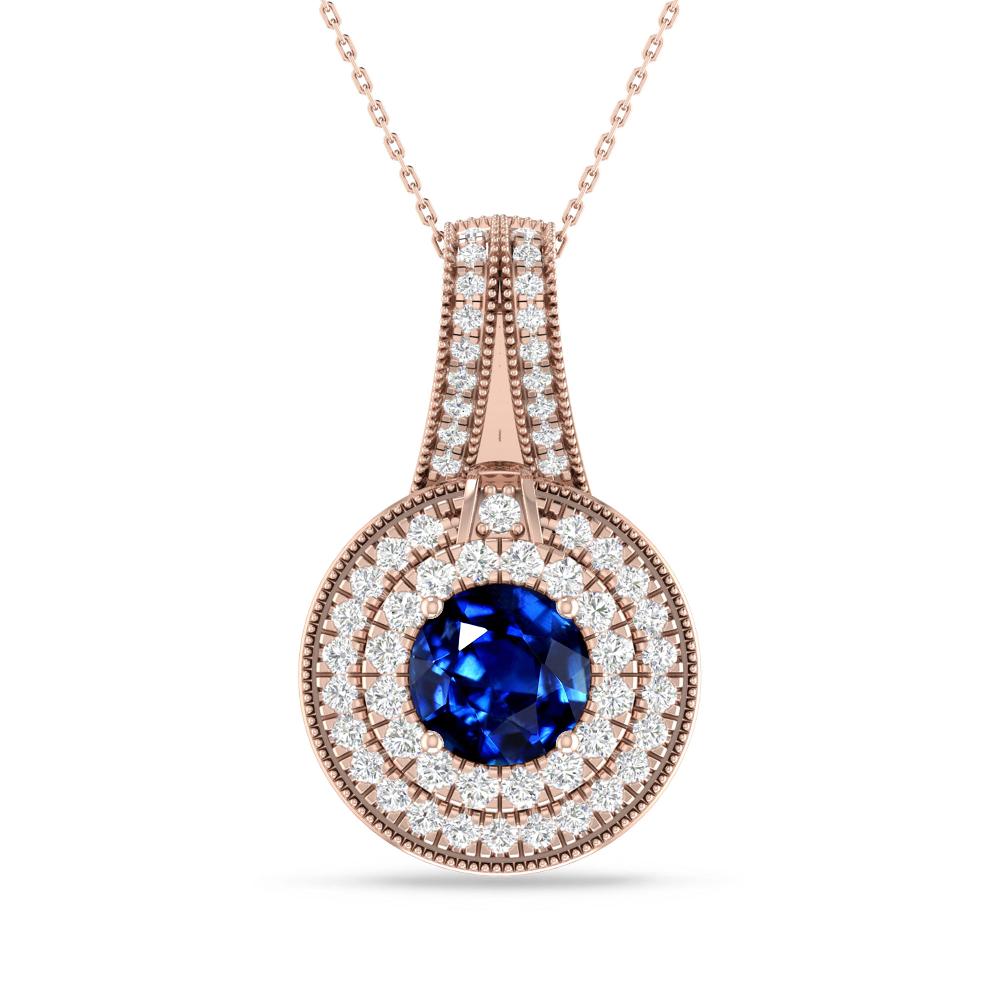 Rose Gold - Sapphire