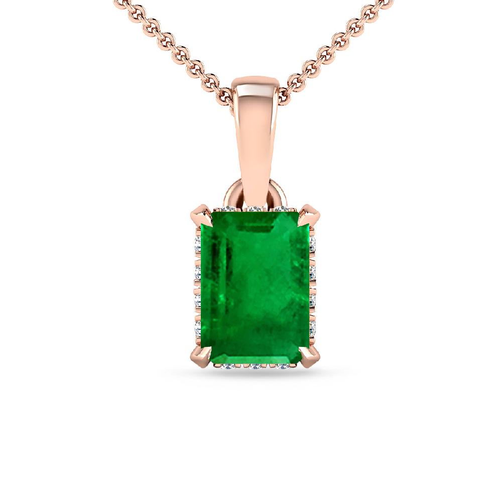 Rose Gold - Emerald