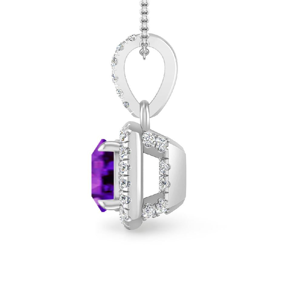 White Gold - Amethyst