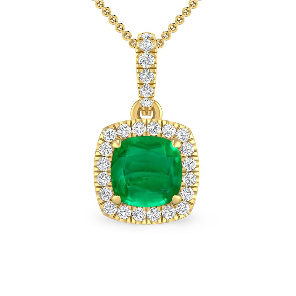 Yellow Gold - Emerald