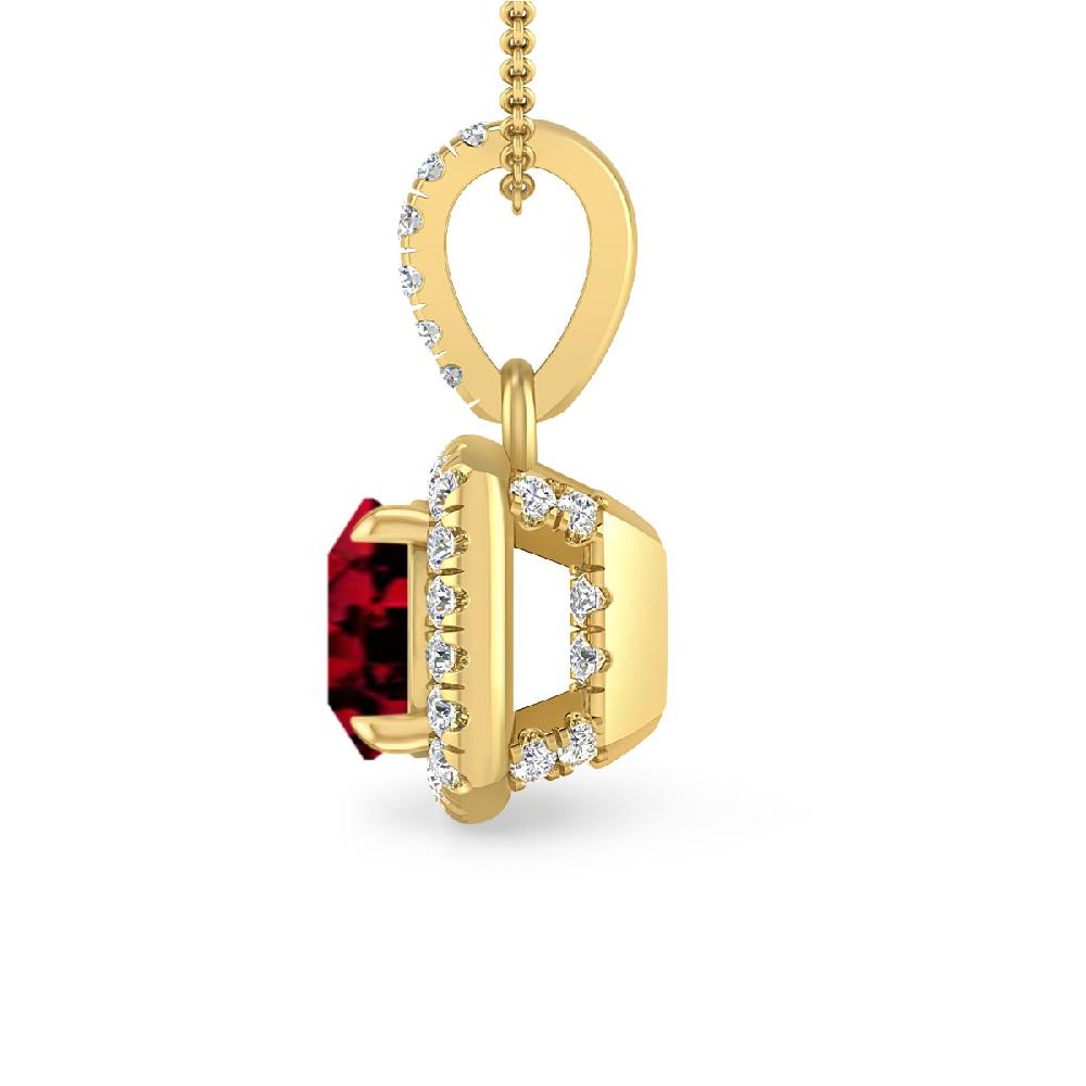 Yellow Gold - Garnet