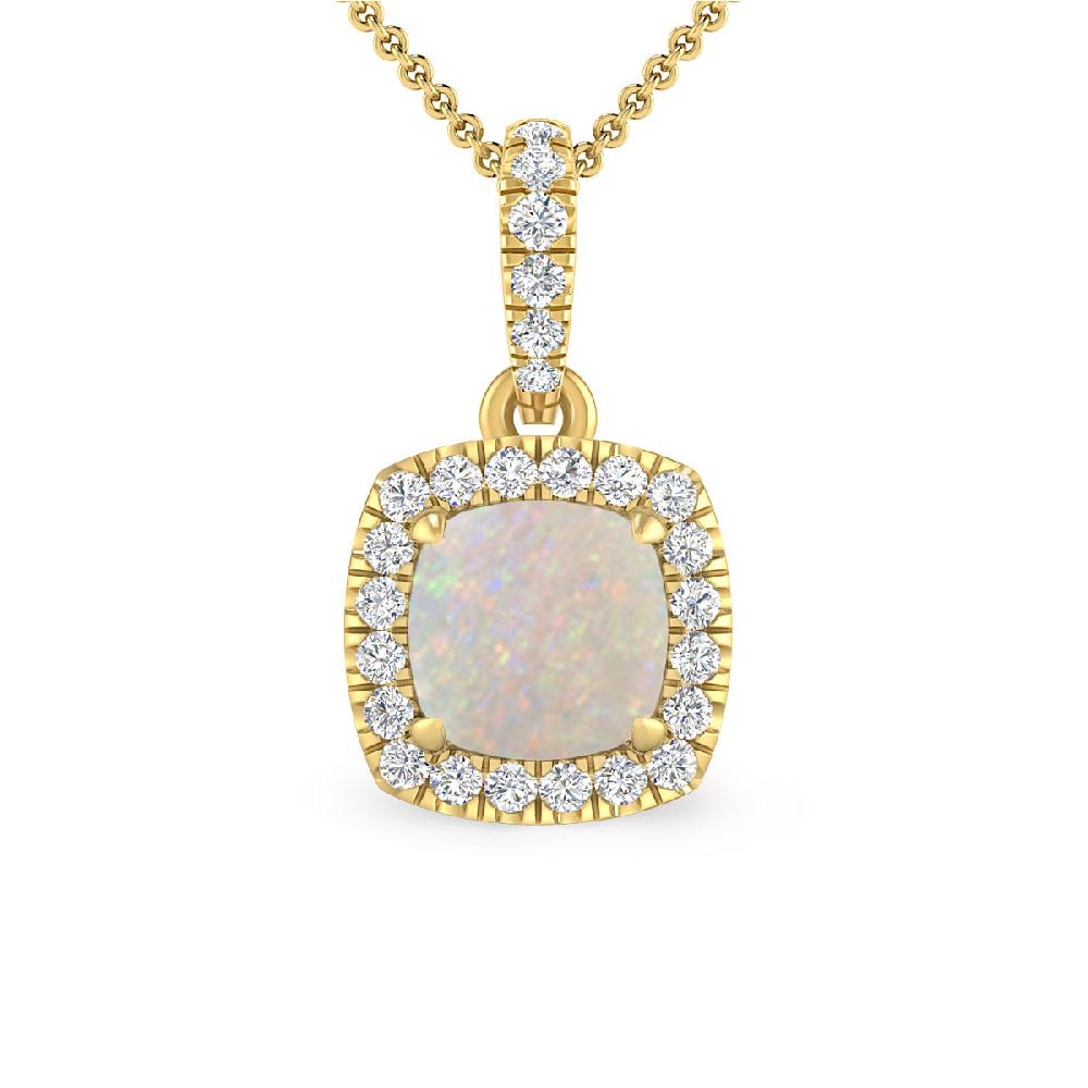 Yellow Gold - Opal