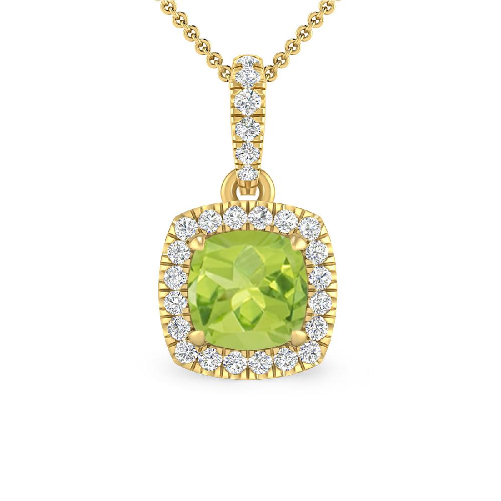 Yellow Gold - Peridot