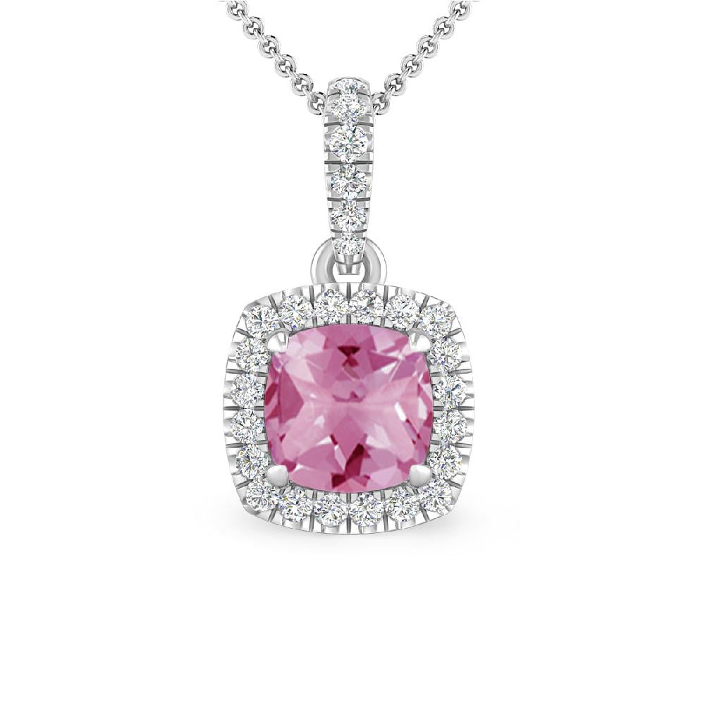 White Gold - Pink Tourmaline