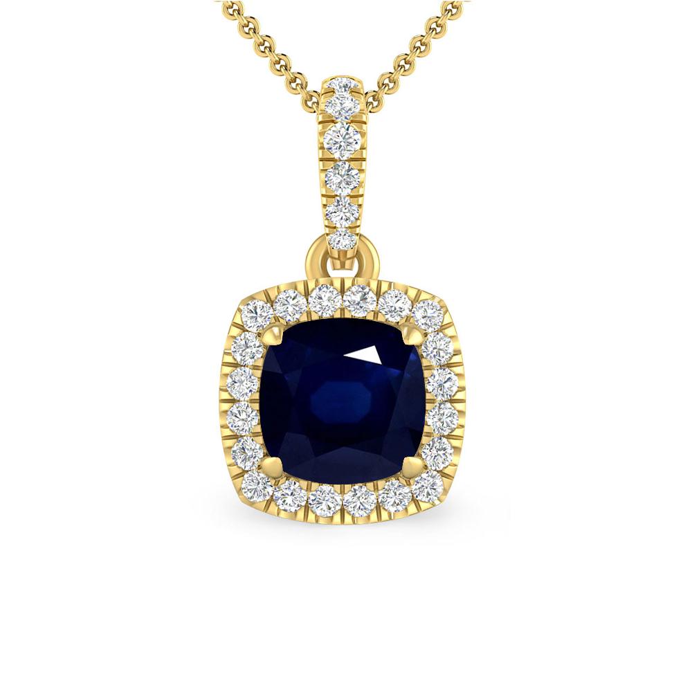 Yellow Gold - Sapphire