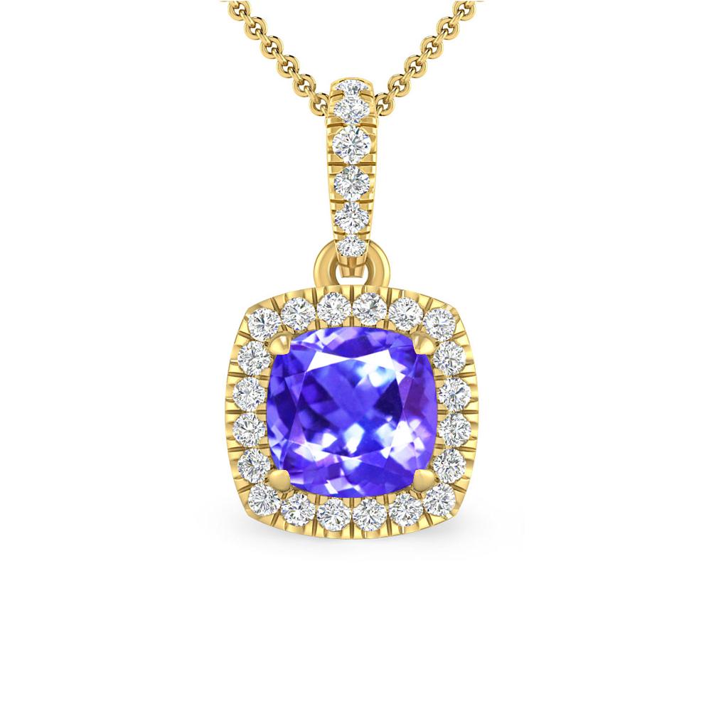 Yellow Gold - Tanzanite