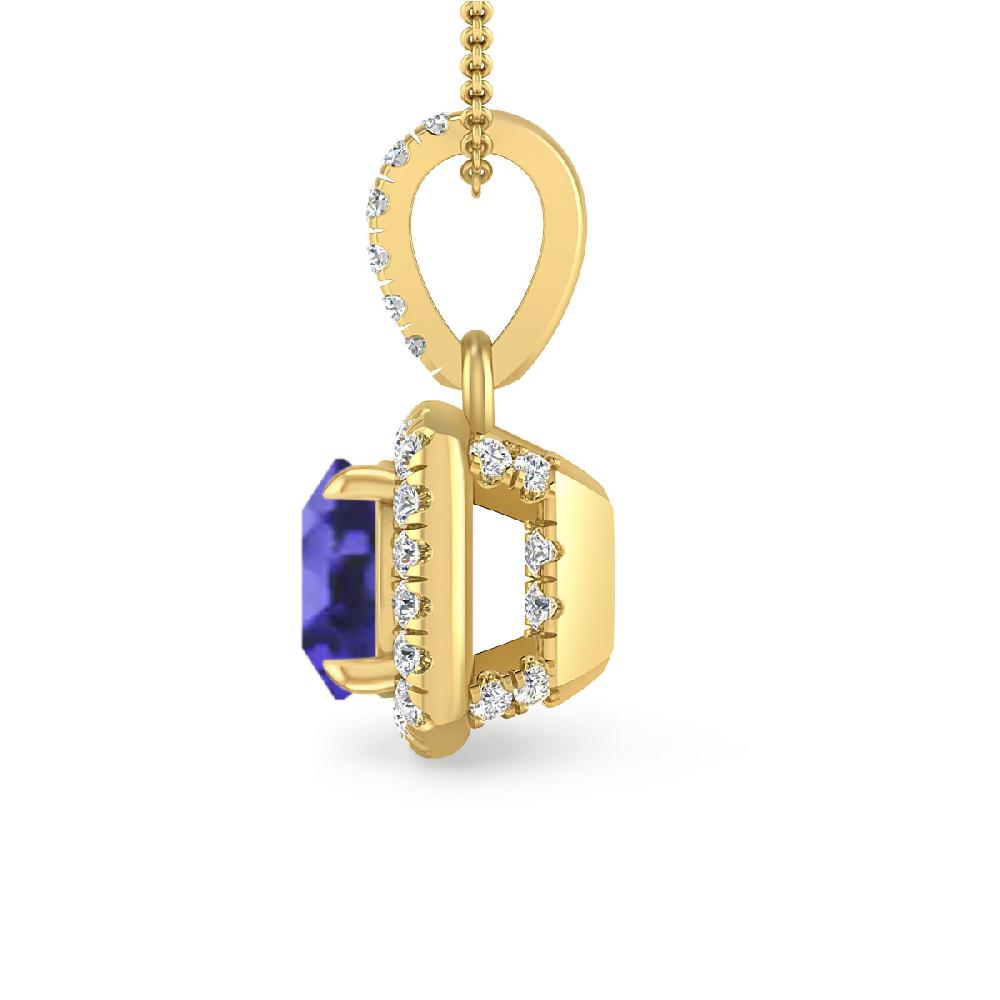 Yellow Gold - Tanzanite