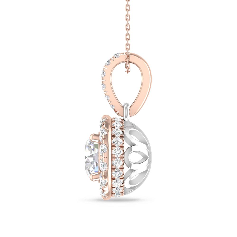 Rose Gold/White Gold - Diamond