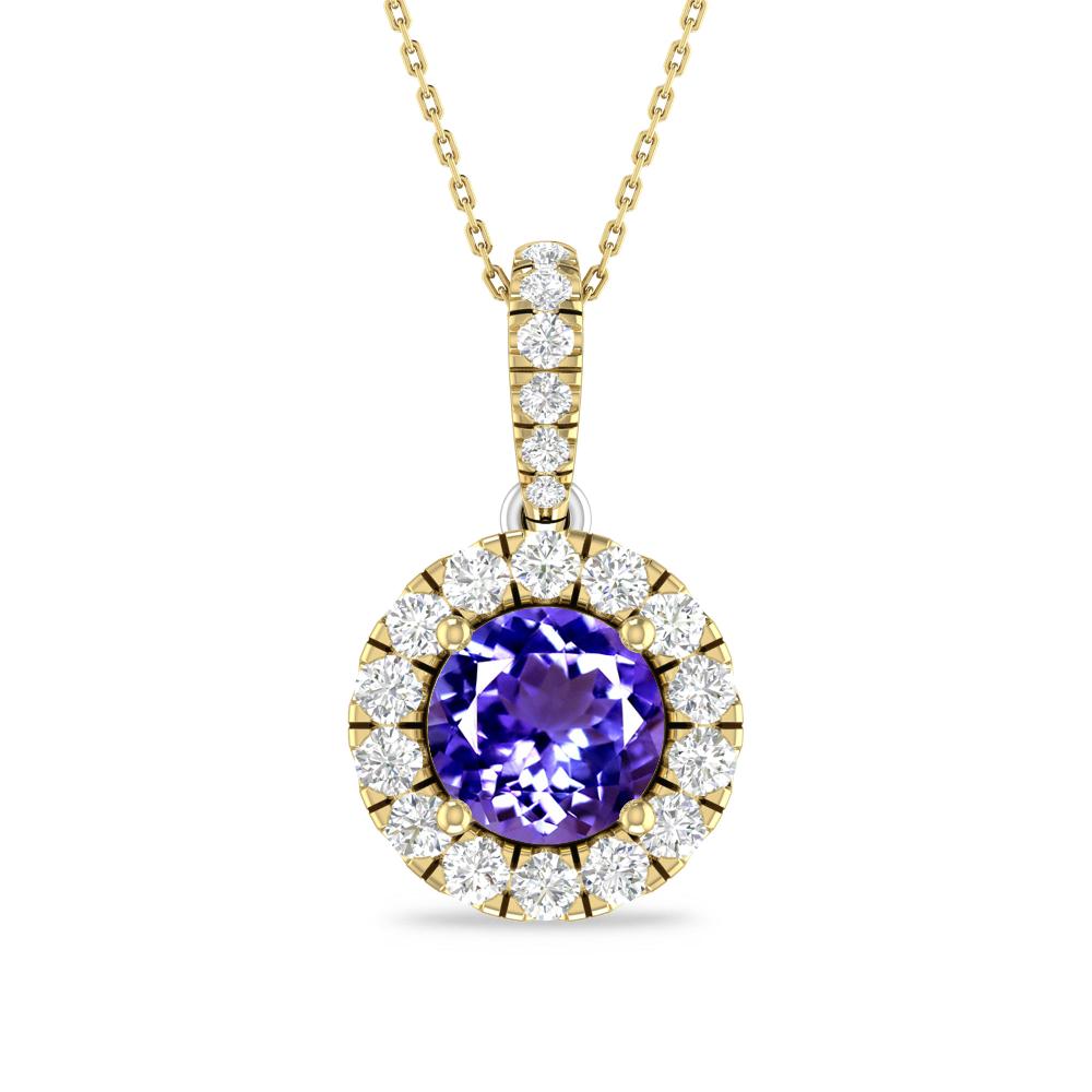 Yellow Gold/White Gold - Tanzanite