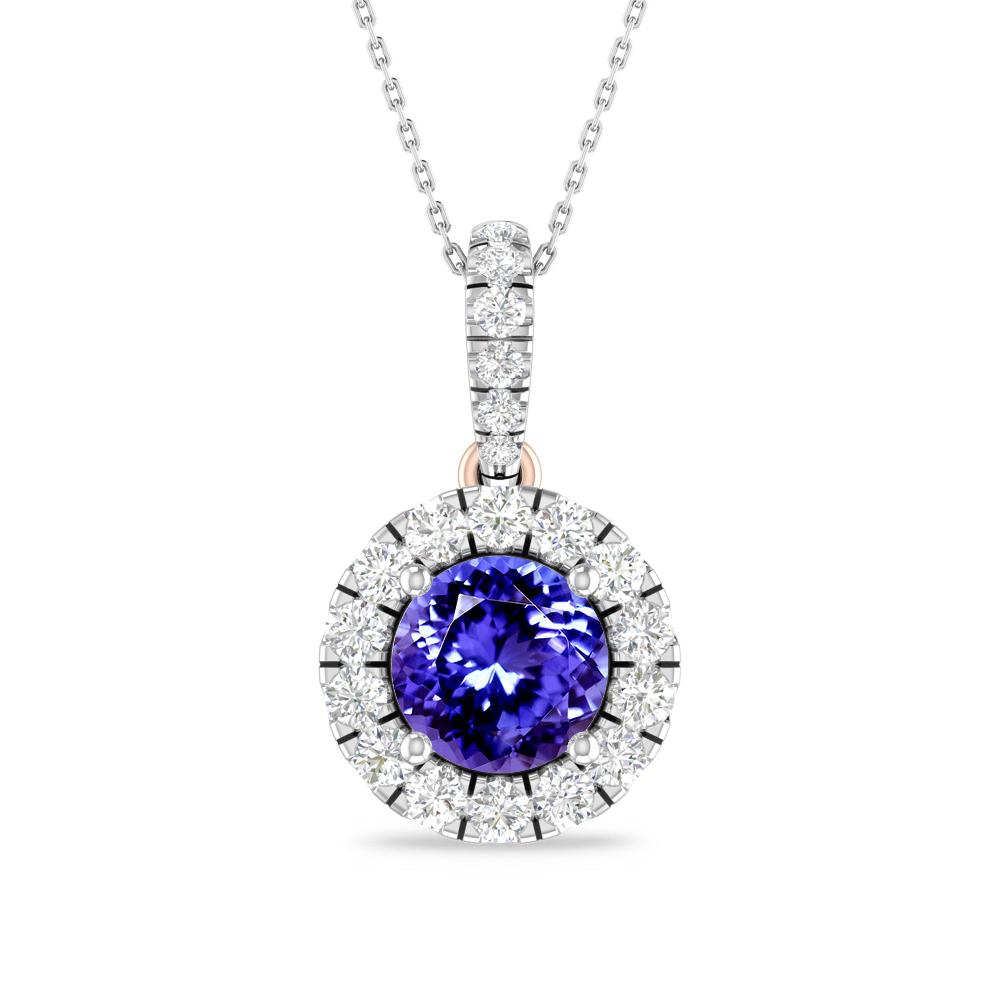 White Gold/Rose Gold - Tanzanite