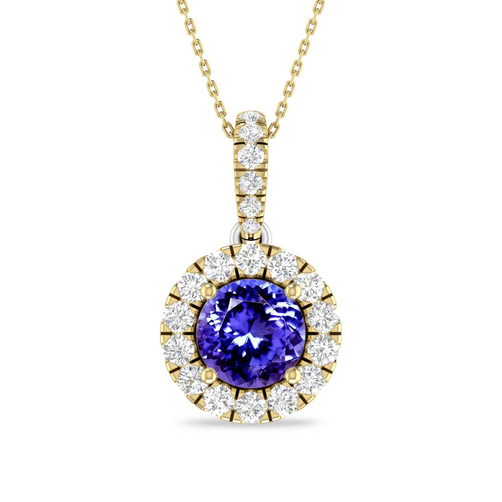 Yellow Gold/White Gold - Tanzanite