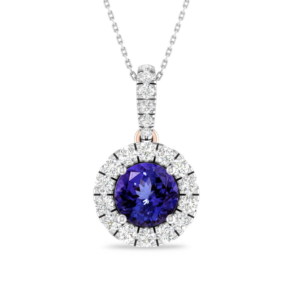 White Gold/Rose Gold - Tanzanite