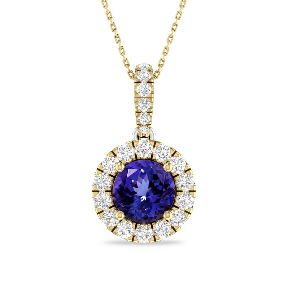 Yellow Gold/White Gold - Tanzanite