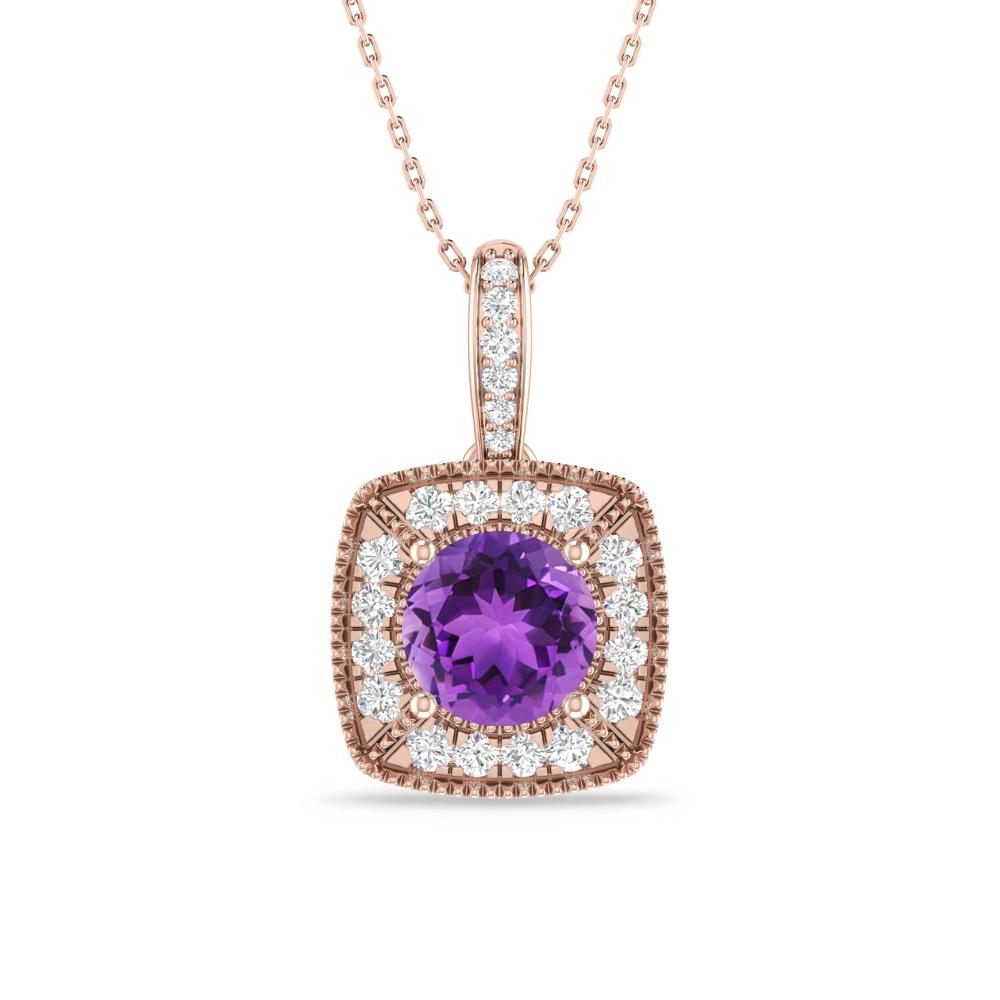 Rose Gold - Amethyst