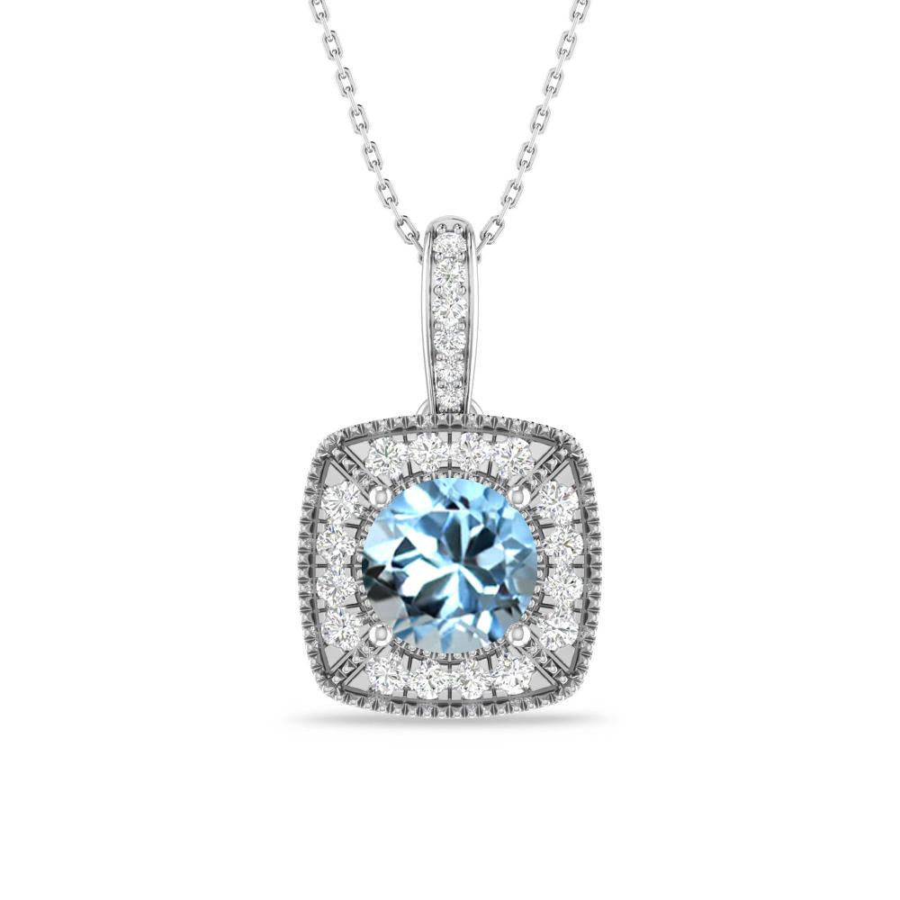 White Gold - Aquamarine