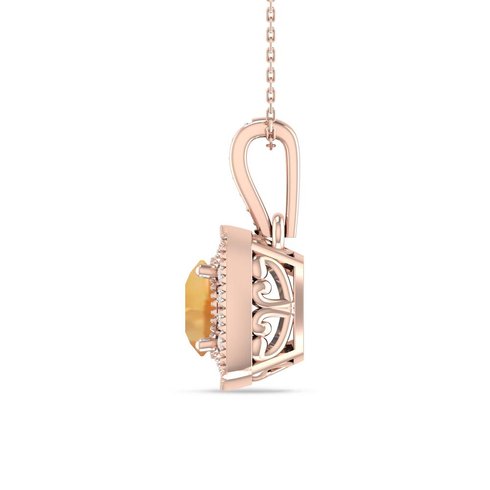 Rose Gold - Citrine