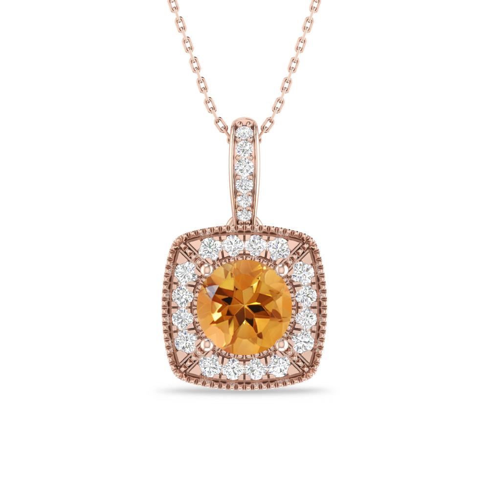 Rose Gold - Citrine