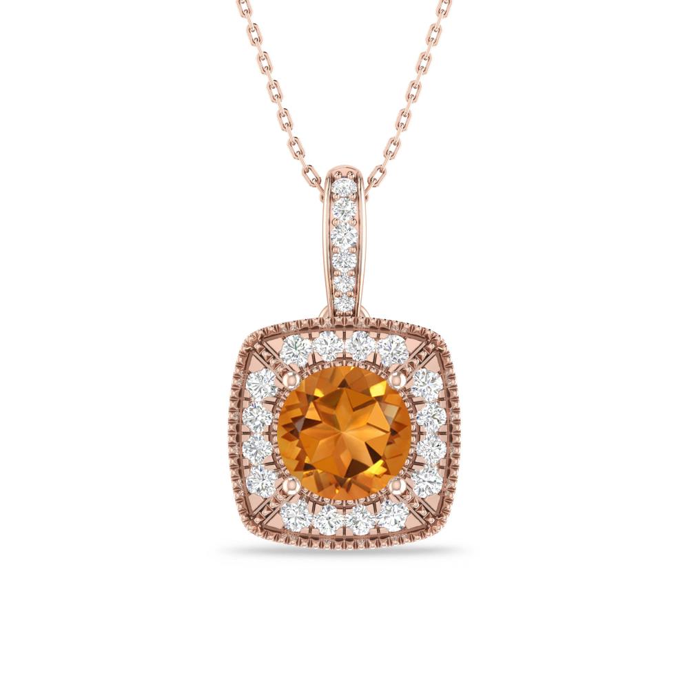 Rose Gold - Citrine