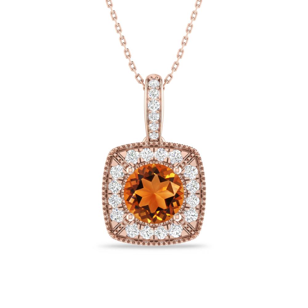 Rose Gold - Citrine