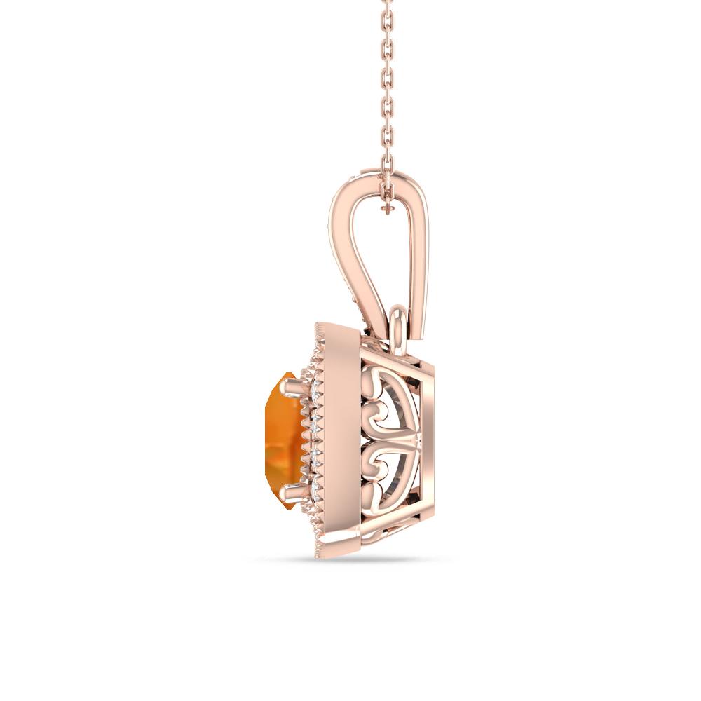Rose Gold - Citrine