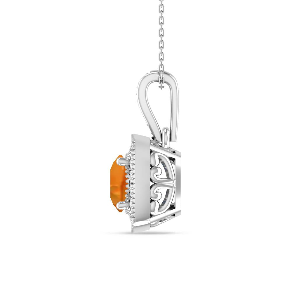 White Gold - Citrine