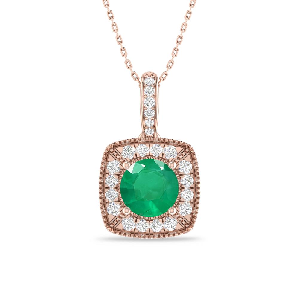 Rose Gold - Emerald