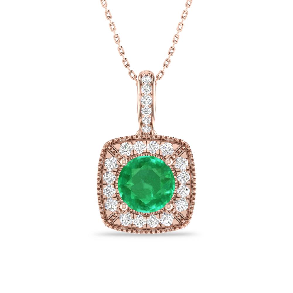 Rose Gold - Emerald