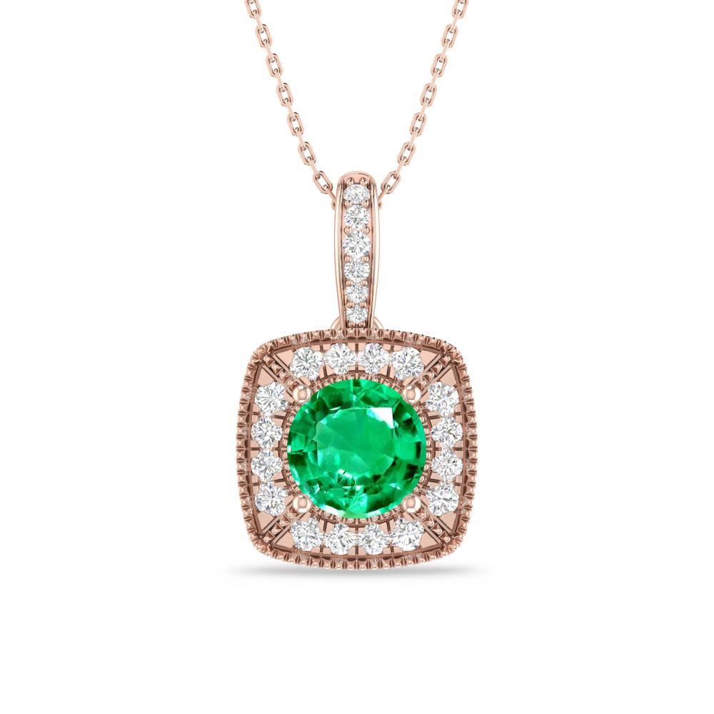 Rose Gold - Emerald