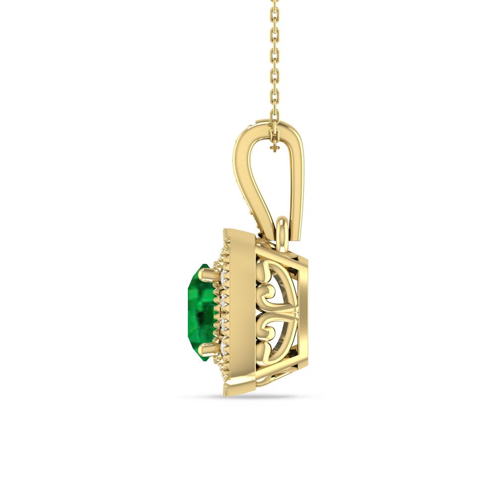 Yellow Gold - Emerald