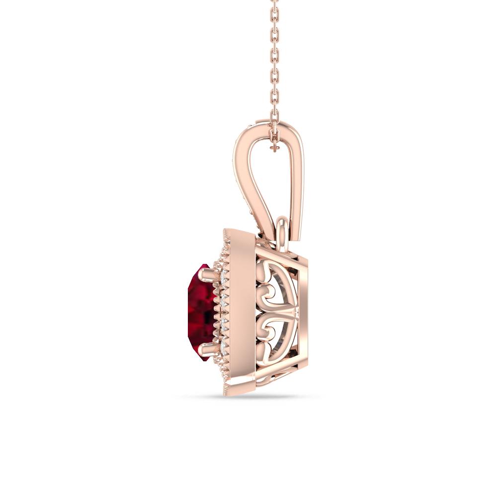 Rose Gold - Garnet