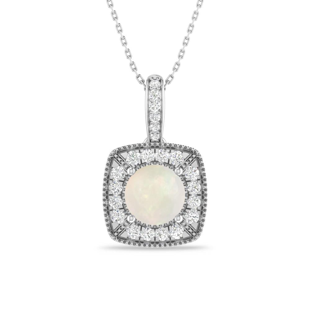 White Gold - Opal