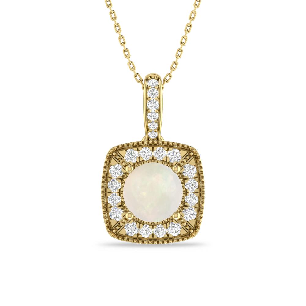 Yellow Gold - Opal